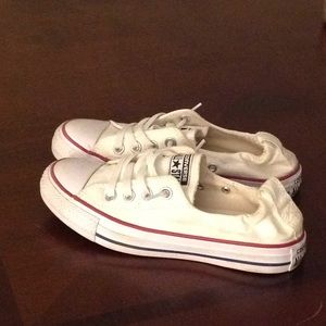 White converse sneakers